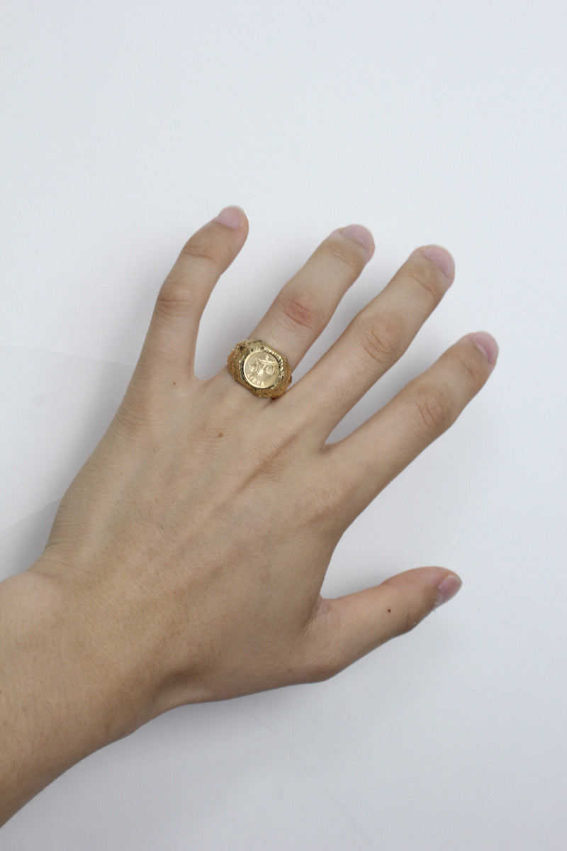 14K 골드 링 4.36G / 골드