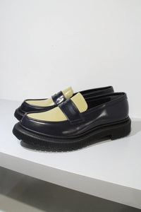 TYPE 159 SPECIAL LOAFER INJECTED TPU RUBBER SOLE /  NAVY × SAND