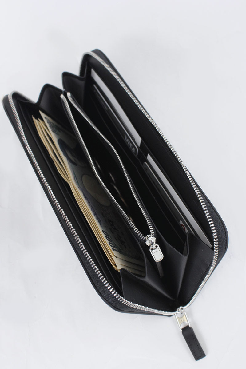 CM21 LEATHER LONG WALLET / ORANGE
