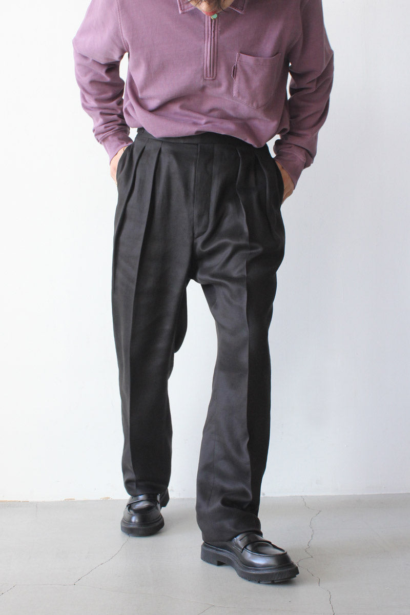 NEAT | LYOCELL CHINO STANDARD TYPE Ⅱ / BLACK リヨセルチノ スタンダード – STOCK