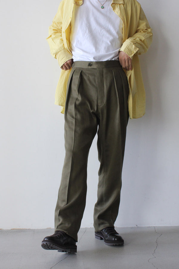 LYOCELL CHINO STANDARD TYPE Ⅱ / OLIVE [金沢店]