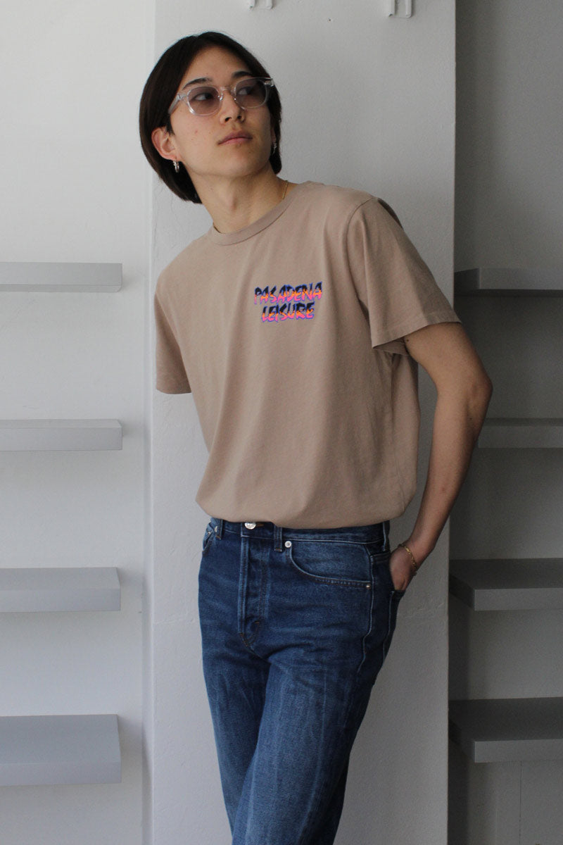 PASADENA LEISURE TEE / TAN [70%OFF]