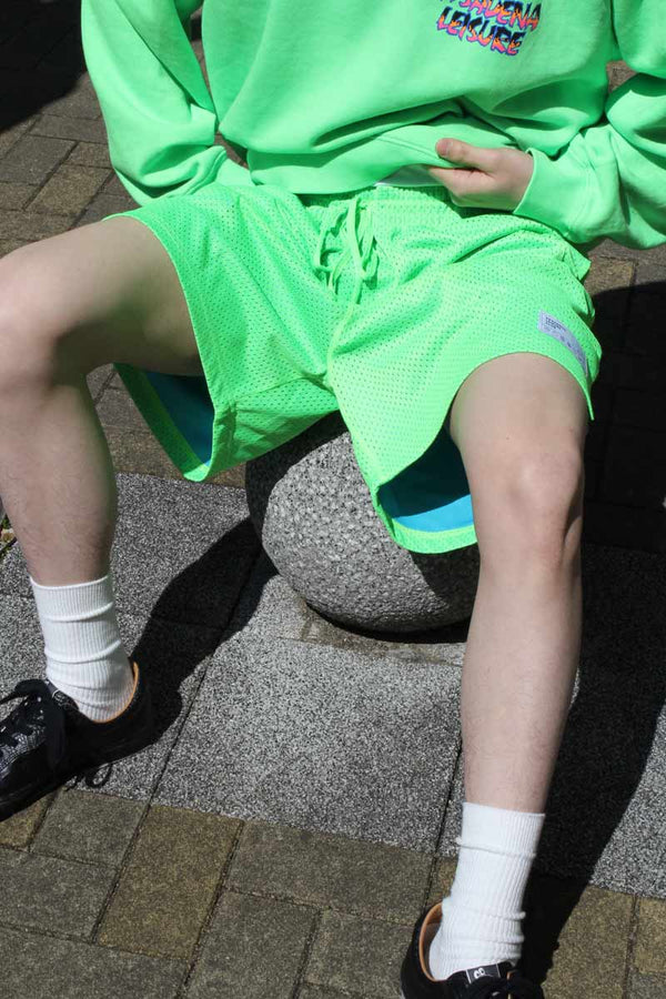 SPORT SHORT / NEON GREEN/TURQUOISE [40% 할인]