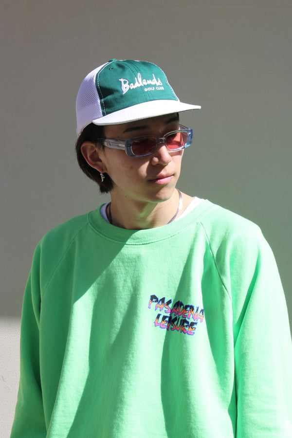 BADLANDS CAP - SOFT VISOR / TRUCKER WHITE/GREEN [50%OFF]