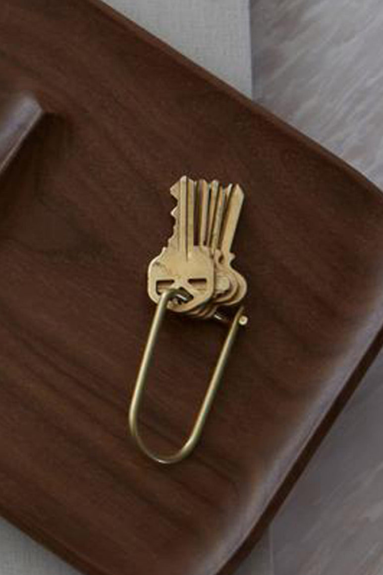 WILSON KEYRING / BRASS