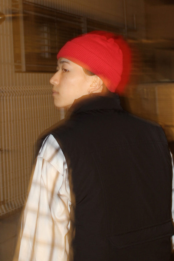 COTTON 5G STANDARD KNIT / RED 