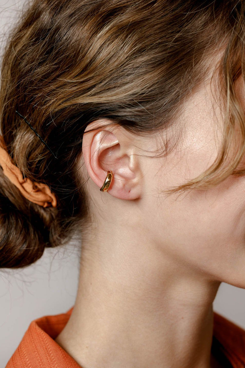 JESSA EAR CUFF / 14K GOLD PLATED BRONZE [30%OFF]