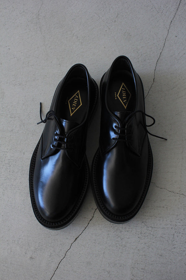 TYPE 54C CLASSIC DERBY LEATHER SOLE / BLACK [40%OFF]