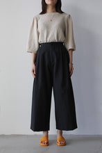 Load image into Gallery viewer, PLEATED TROUSER / BLACK [60%OFF]