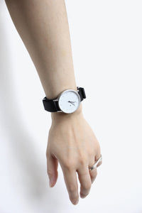 NATO STRAP / BLACK/SILVER