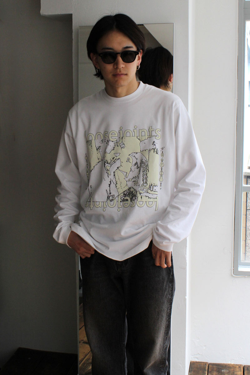 RYUSUKE EDA - "GOODLIFE" L/S TEE / WHITE [60% OFF]