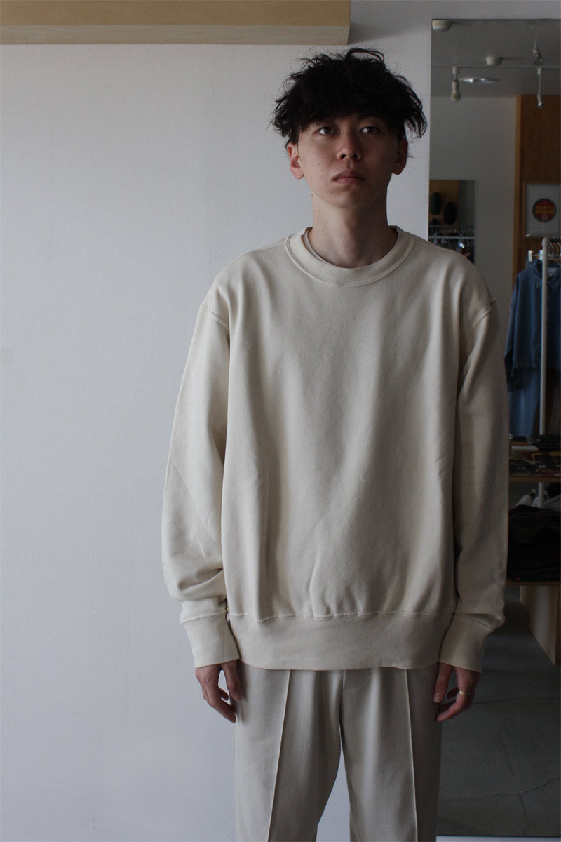 RELAXED SWEATSHIRT / ALABASTER [20%OFF]