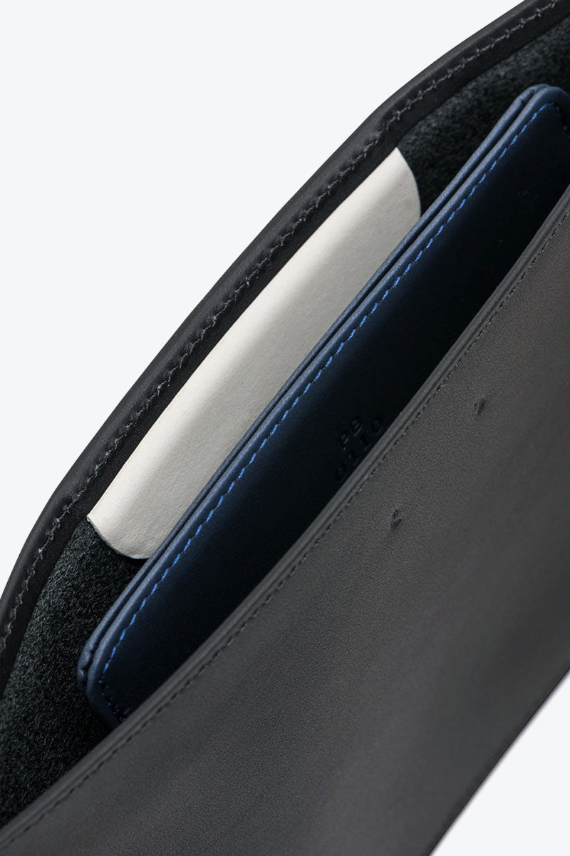 CM21 LEATHER LONG WALLET / BLUE