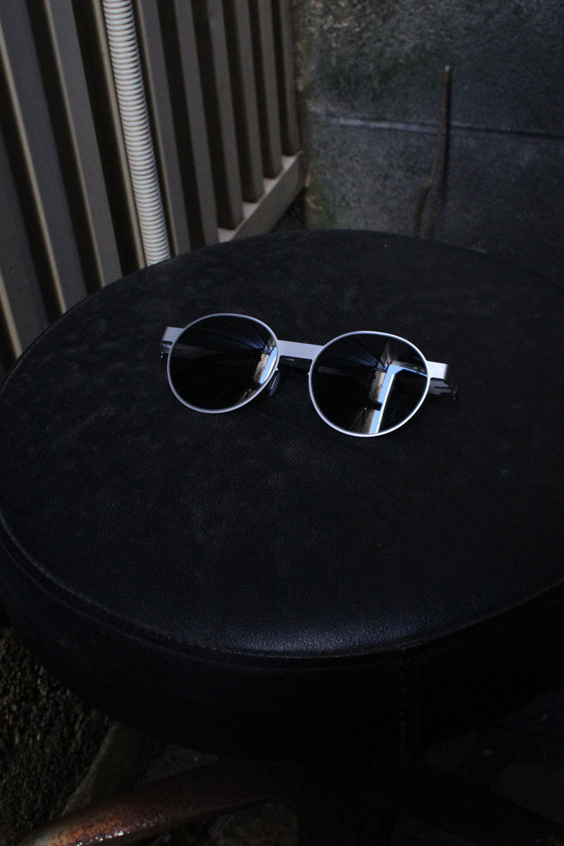 #2.2 OVAL L.L SUNGLASSES / SILVER