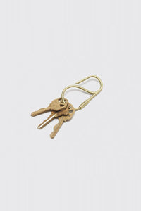OFFSET KEYRING / BRASS