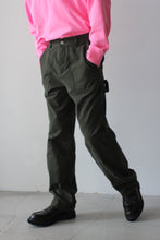 Load image into Gallery viewer, TROUSERS WORKWEAR STONE WASHED / DARK GREEN