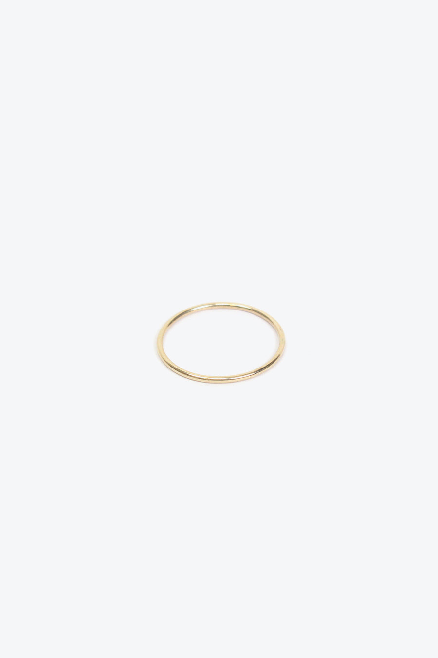 SUBTLE BAND RING / 14K ROSE GOLD 