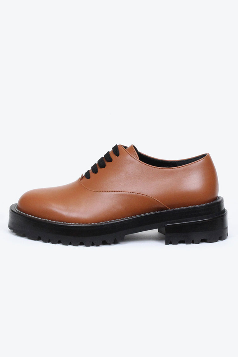 LACE UP SHOE / BROWN [40%OFF]