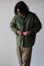 Load image into Gallery viewer, JOCKS ORGANIC COTTON PATCHWORK JACKET / GREEN [60%OFF]