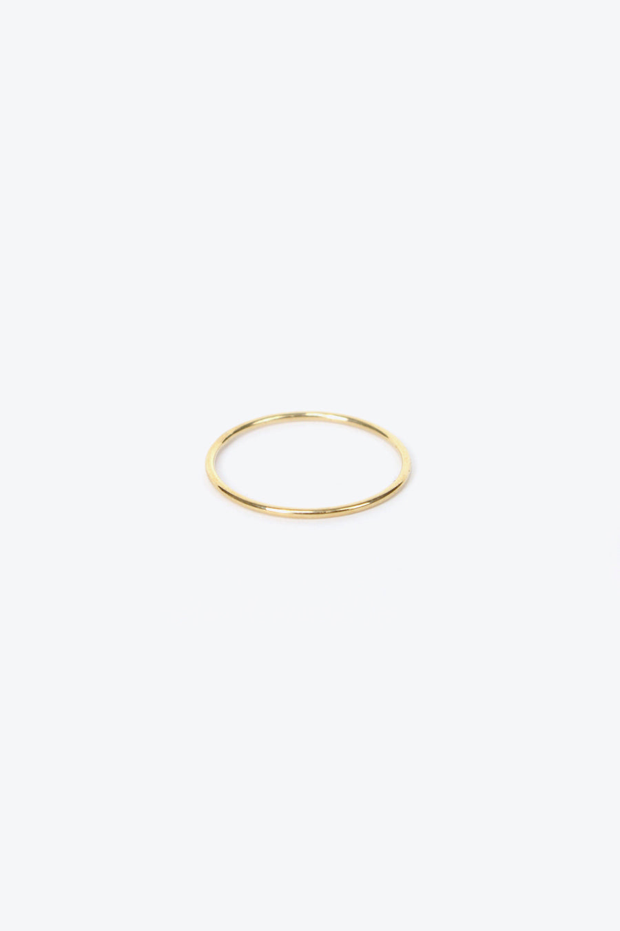 SUBTLE BAND RING US3.5 / 14K YELLOW GOLD