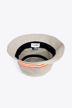 Load image into Gallery viewer, KHAKI ORANGE BANDED BUCKET / KHAKI