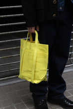 Load image into Gallery viewer, LIGHT OUNCE CANVAS TOTE(TS) / YELLOW [20%OFF]