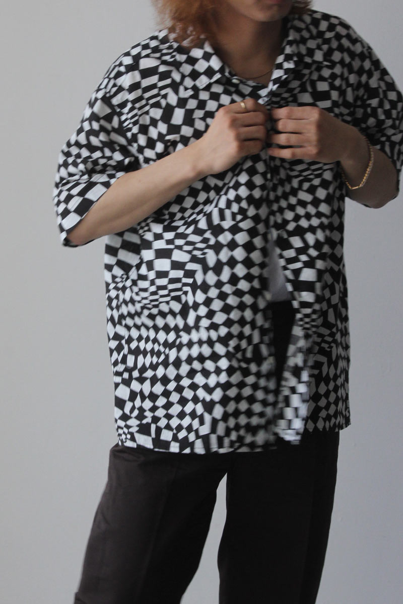 BLAZE SHIRT / CHESS PRINT [50%OFF]
