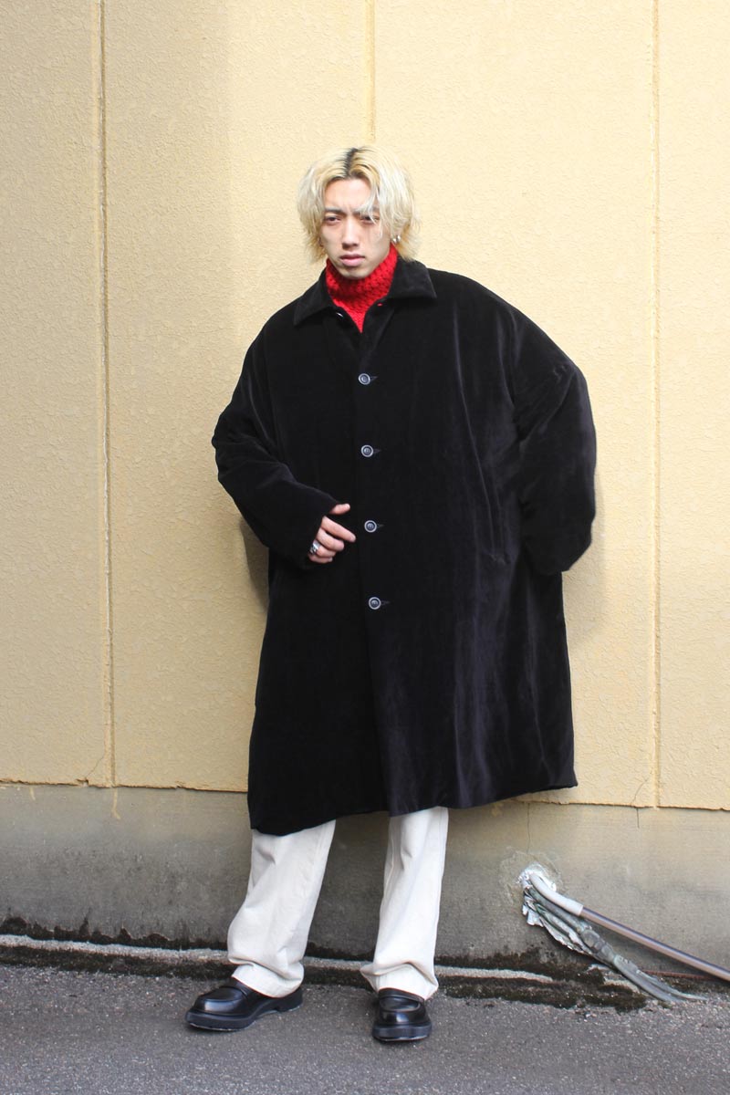 20AW casey casey BLOBBY COAT FELT - ステンカラーコート