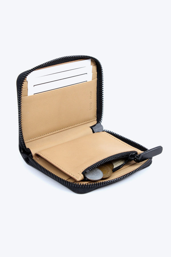 ZIP COIN CASE 9180 / BLACK 7547 [50%OFF]