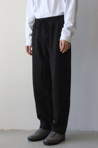 SUPER WEIGHTED SWEAT PANT / BLACK [20%OFF]