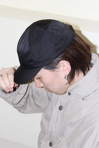 DICROS LITTLE BRIM CAP / BLACK 