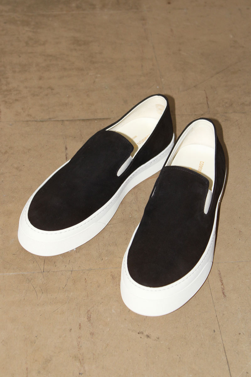 並行輸入品【新品未使用】 COMMON PROJECTS コモンプロジェクト スニーカー 靴 スリッポン SLIP ON IN SUEDE 5215 【42（約27.0cm）/GREEN】