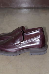 LOAFER WITH LUG SOLE 2379 / OXBLOOD 3497