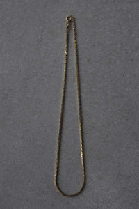 MADE IN ITALY 14K GOLD NECKLACE 7.27G / GOLD