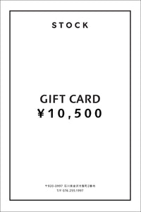 ギフトカード ¥10,500分 (5%還元)