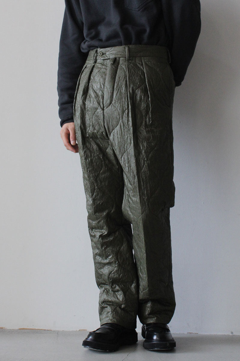 MILITARY GOURD QUILTING STANDARD / OLIVE [가나자와점]