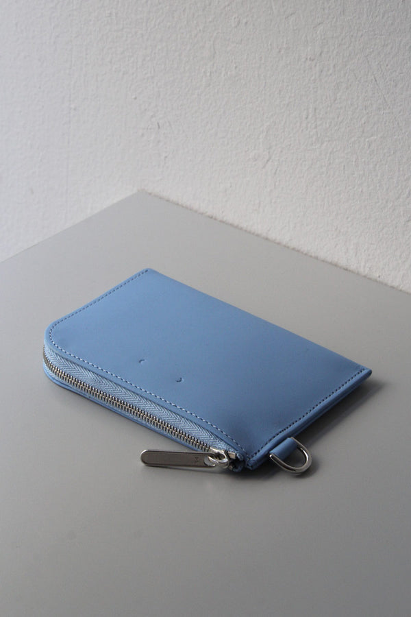 CM52 LEATHER WALLET / BABY BLUE
